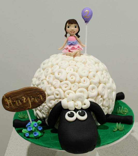 Shaun the sheep cake