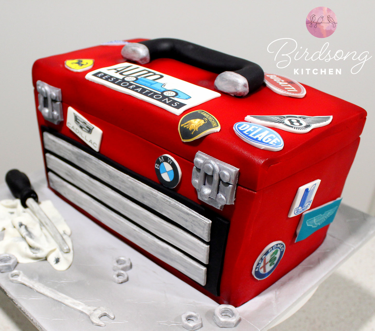 Tool box cake