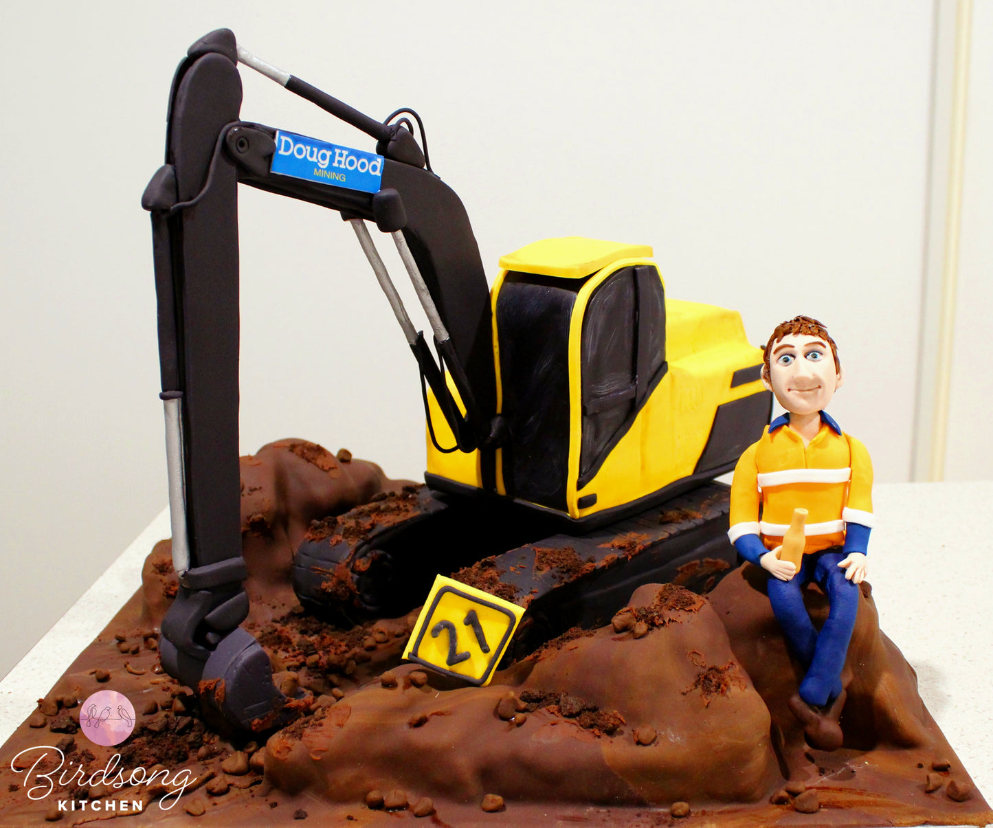 Excavator cake