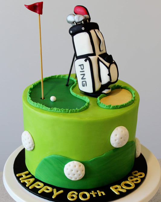 Golfing cake