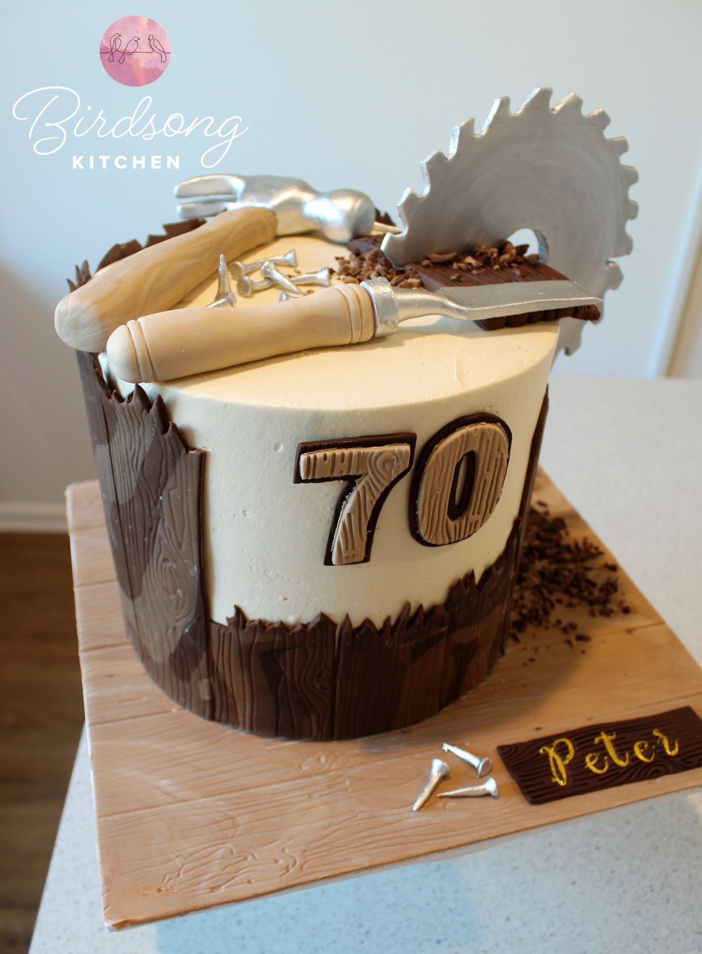 Woodworker cake