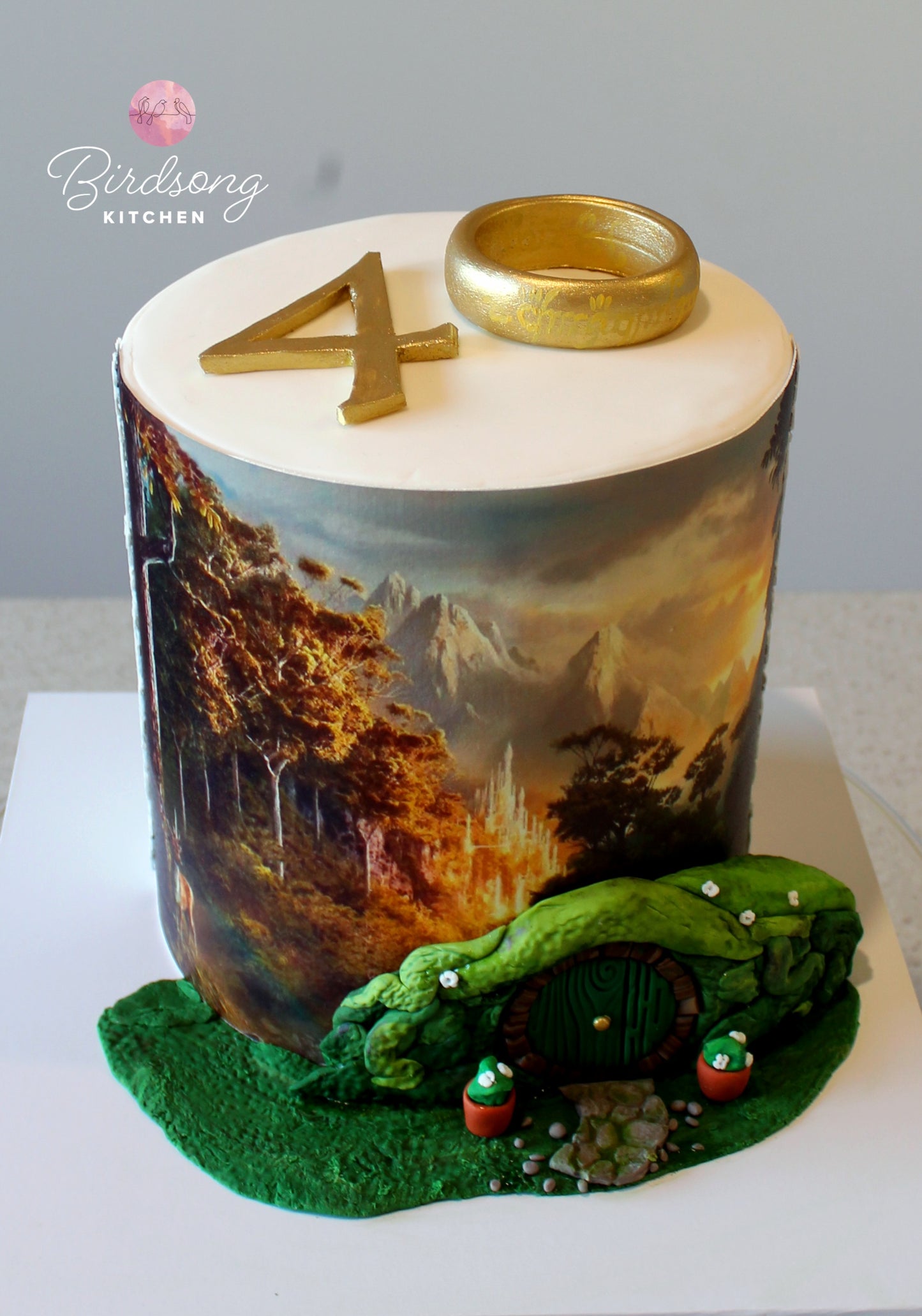 Lord of the rings cake