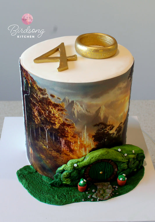 Lord of the rings cake